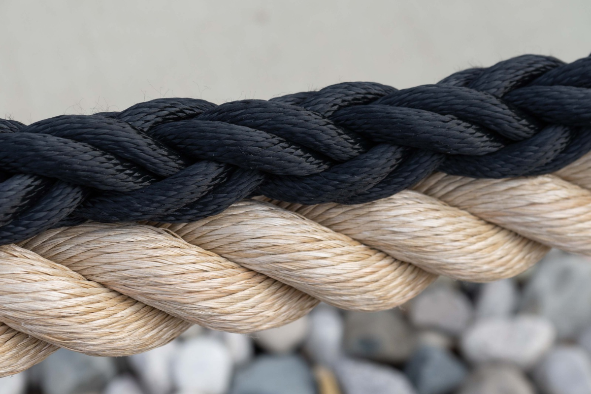 bed swing 8 strand polyester compared to promanila
