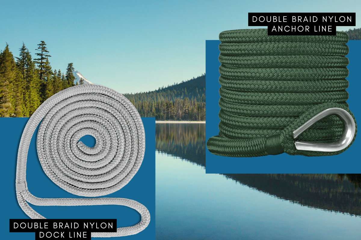 thumbnail image 2 of Amarine-made Double Braided Nylon Dock Line – Mooring Rope For Boat Anchor – Multiple Sizes 2 of 4