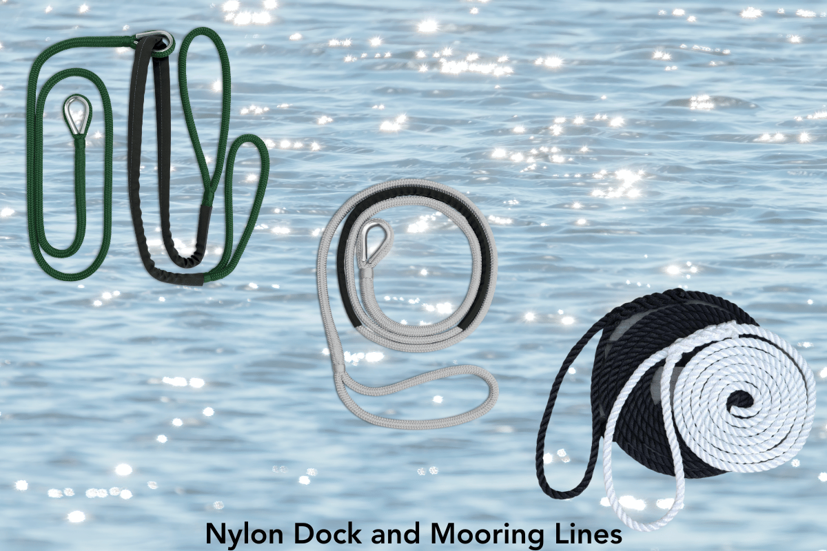 nylon dock and mooring lines