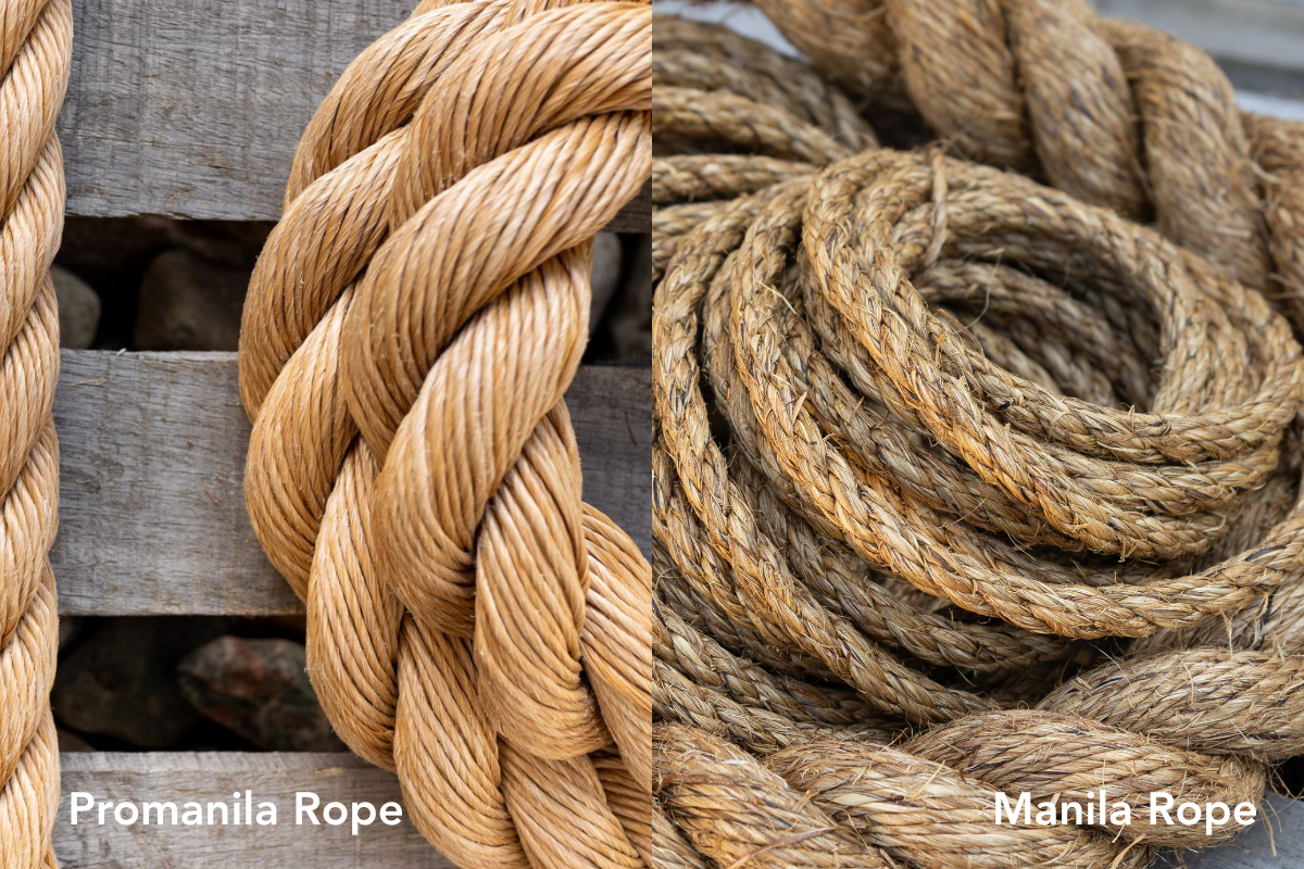 high quality promanila vs manila rope