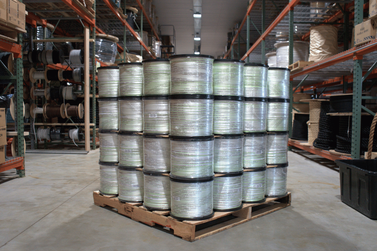 pallet of pull tape wholesale