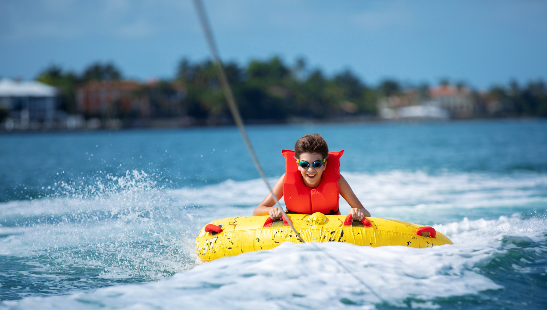 towing a tube what rope floats